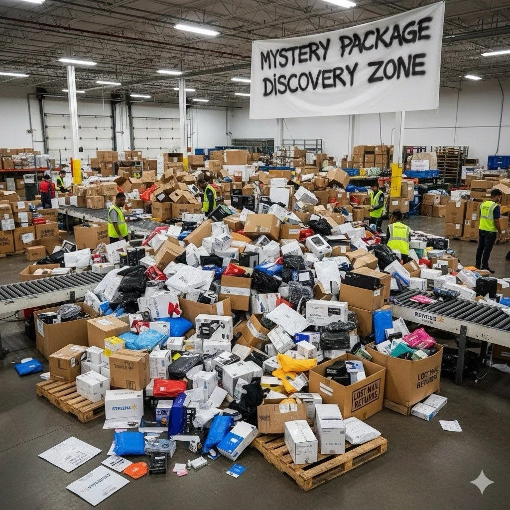 Mystery AMAZON Box Liquidation General Merchandise Resale Box