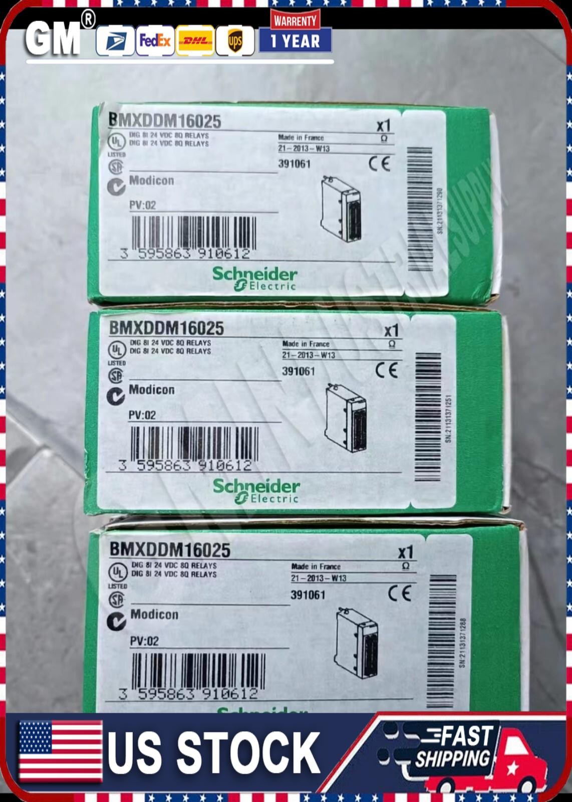 1 PCS Schneider BMXDDM16025 ALL NEW IN BOX