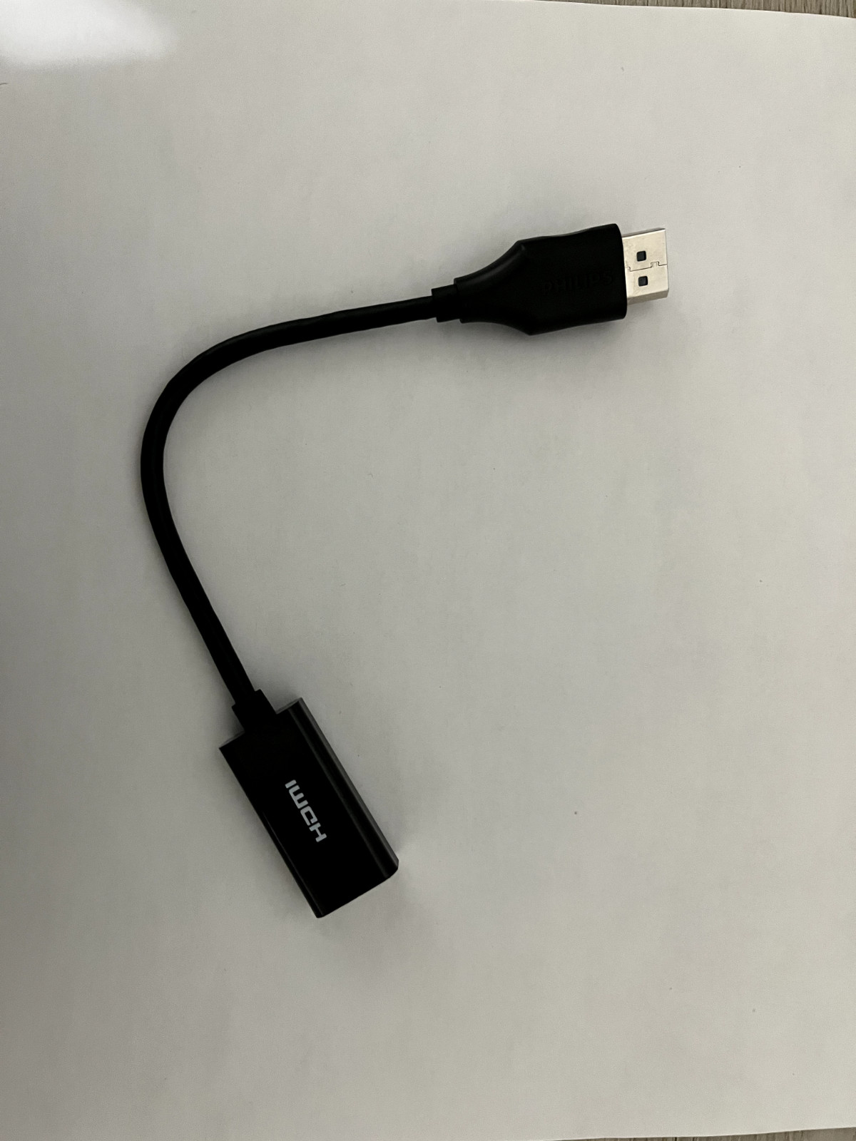 PHILIPS DisplayPort to HDMI Adapter, Unidirectional, Works with Laptops, Tablet
