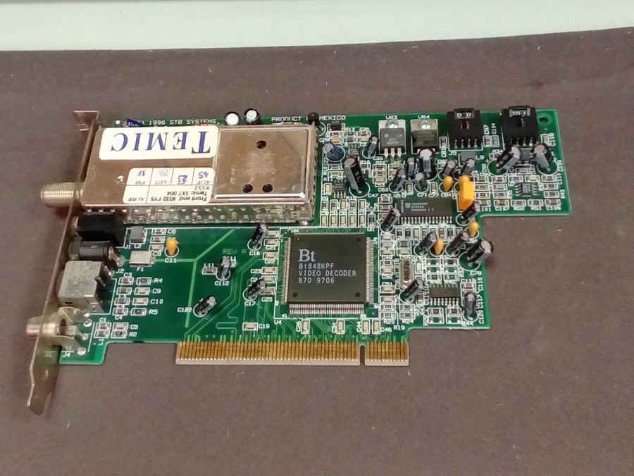 STB Systems 210-0242-001 TV Tuner card – Bt848KPF