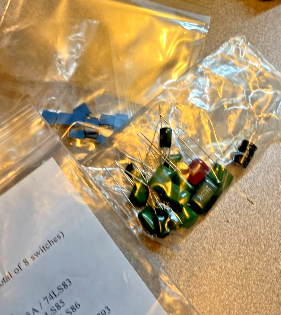 Box of Miscellaneous Electronic Components Mixed Lot from closed ITT Tech School