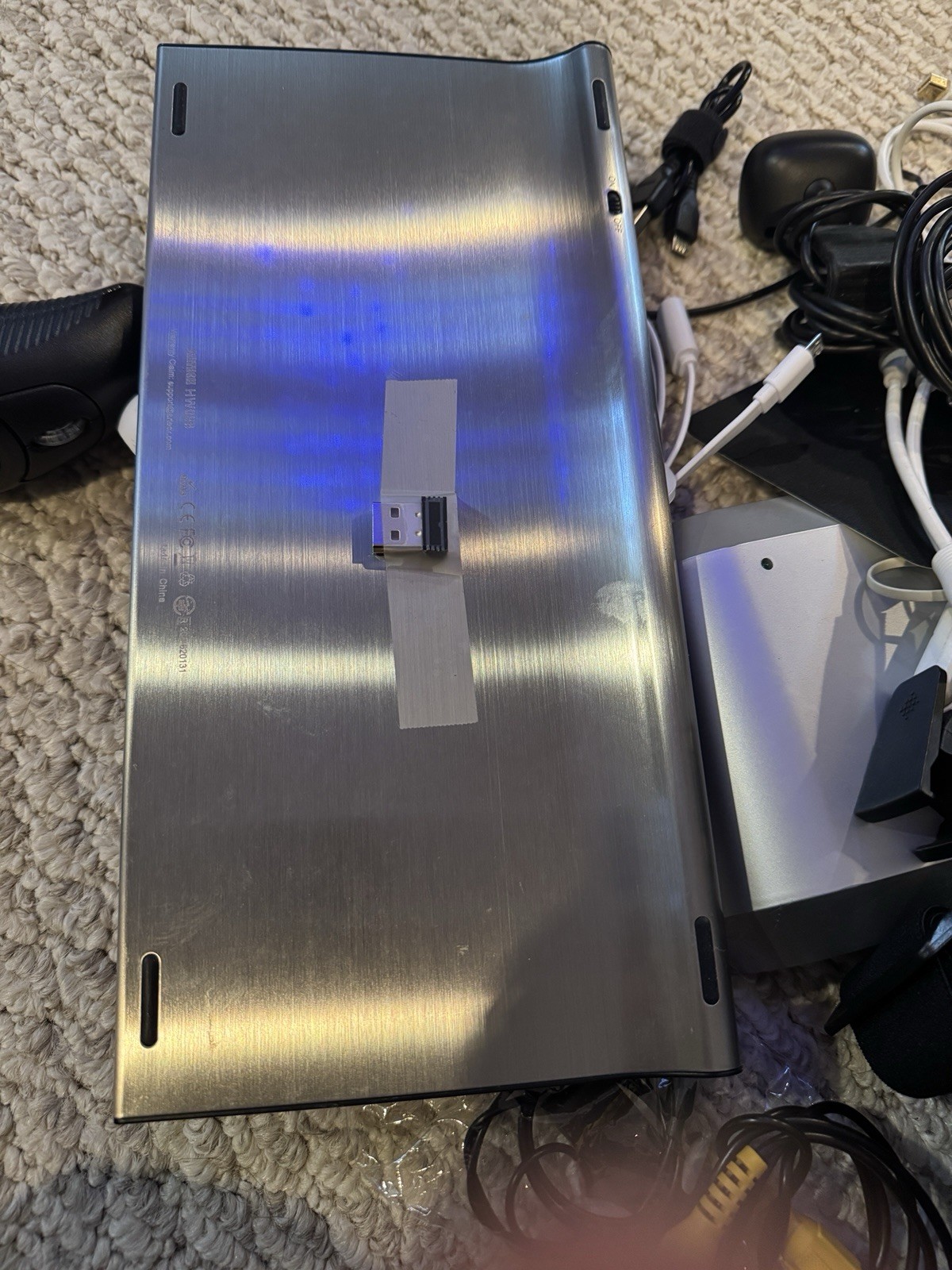 Large Lot Of Misc. Electronics, Keyboard,Xbox Controller, Hidden CameraBluetooth