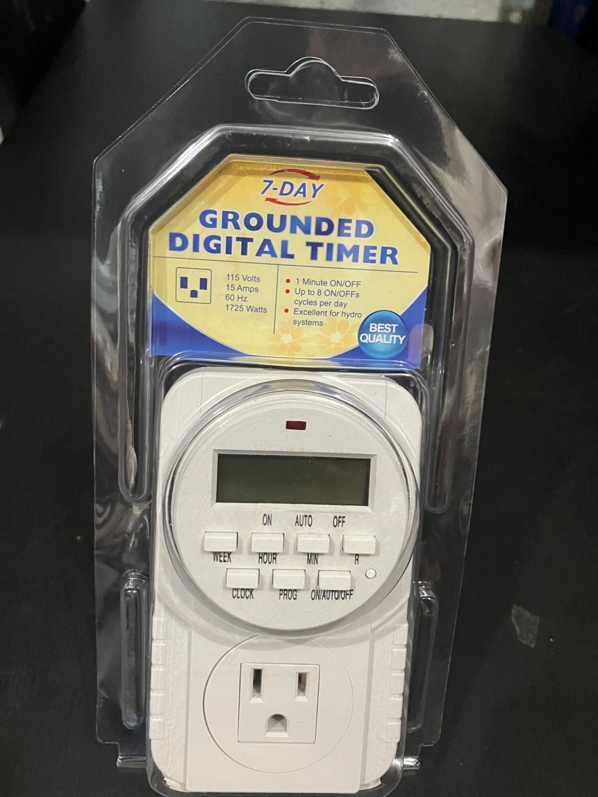 50 Pieces Lot – Sensi Lighting 7-day grounded digital timer