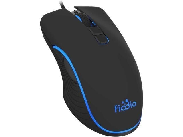 Wired Gaming Mouse with lighting Fiodio NEW in box