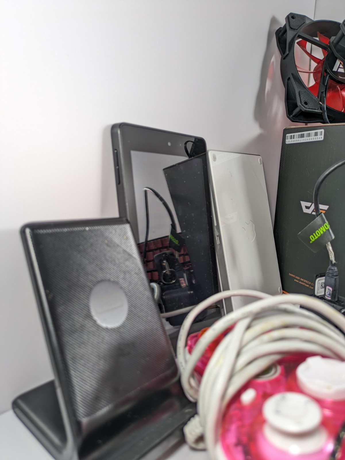 Electronics Mixed Lot UNTESTED GoPro Session 4 Apple Trackpad Z4 CPU Cooler