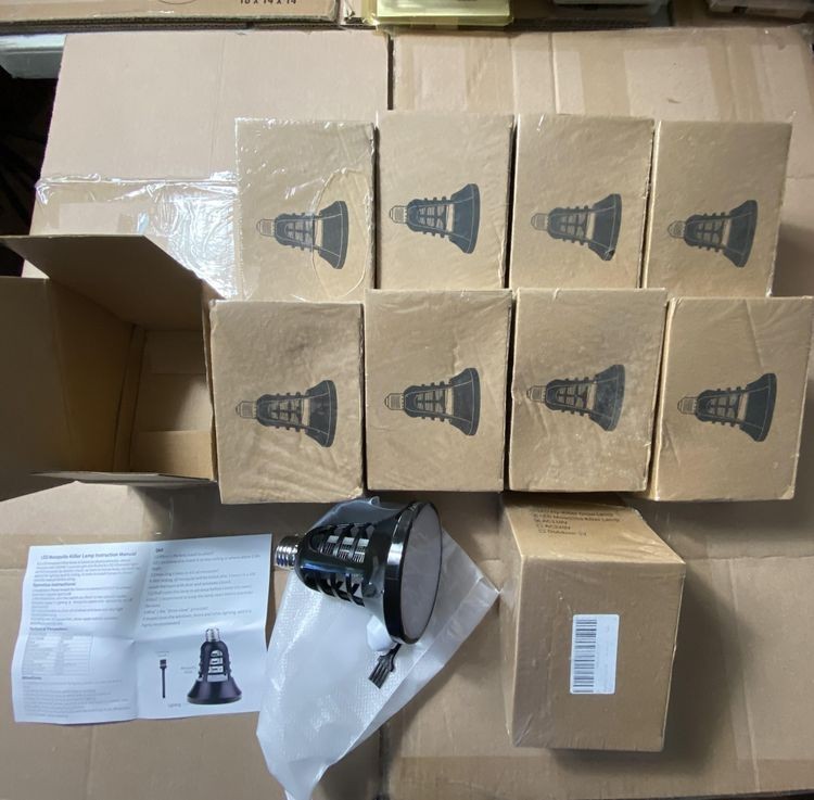New 10 PC Mosquito Zapper Lamp Bulbs Wholesale Resale Lot #7026