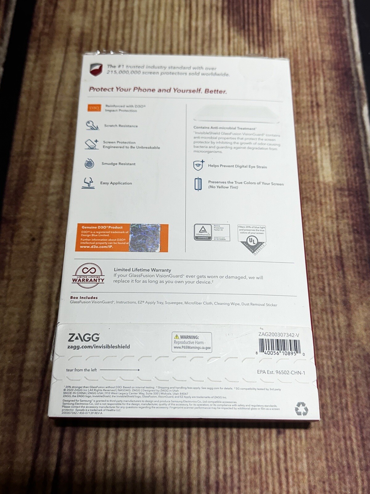 Pack Of 6 Assorted Zagg Screen Protectors Galaxy S21 S22 Pixel 7 Moto G Z FLIP 4
