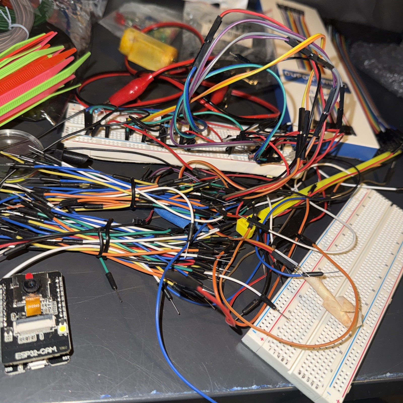 Electronics Lot ESP32-CAM EL Wires Dupont Wires ELEG Mini Sensor Strip Light
