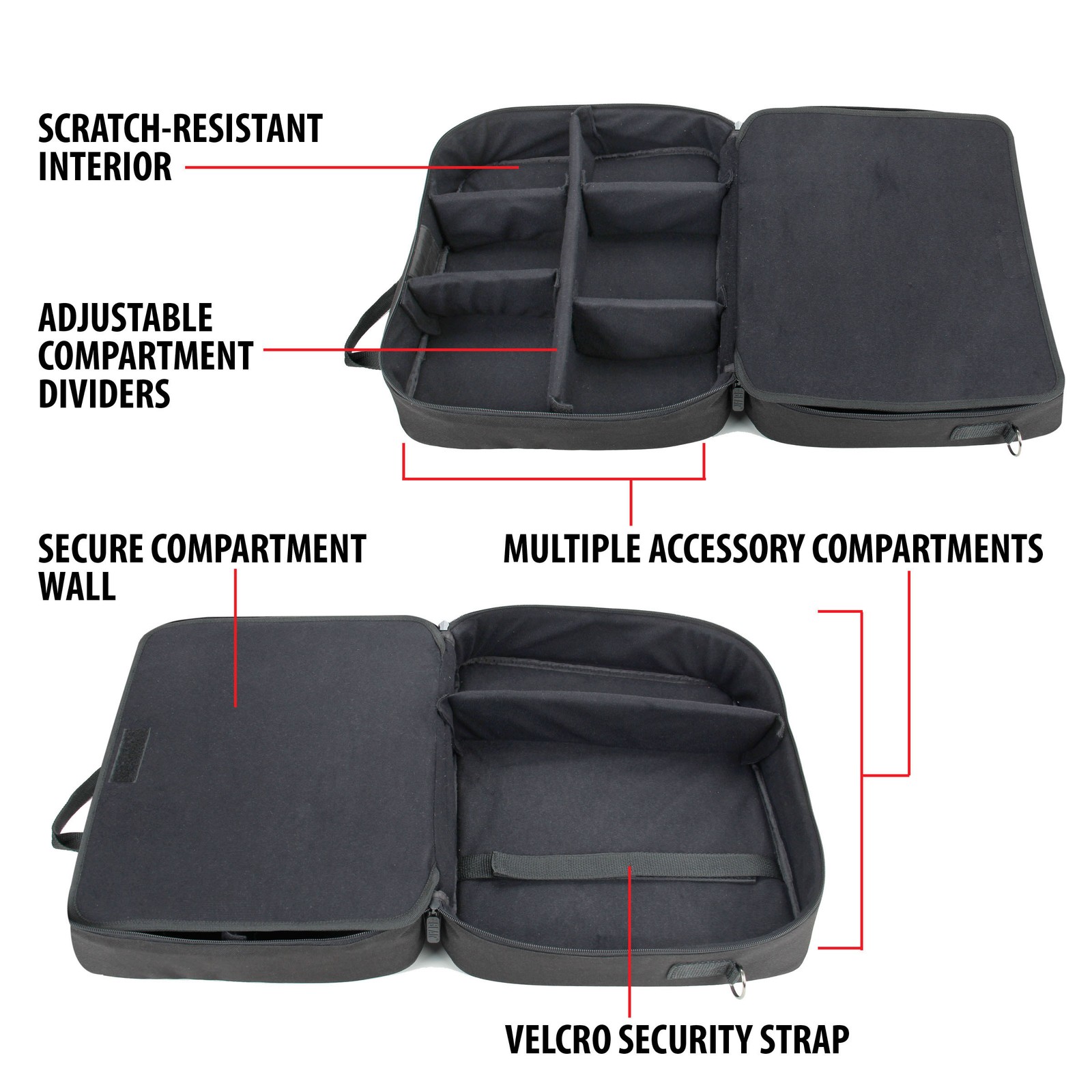Compact Sewing Machine Traveling Case with Padded Shoulder Strap