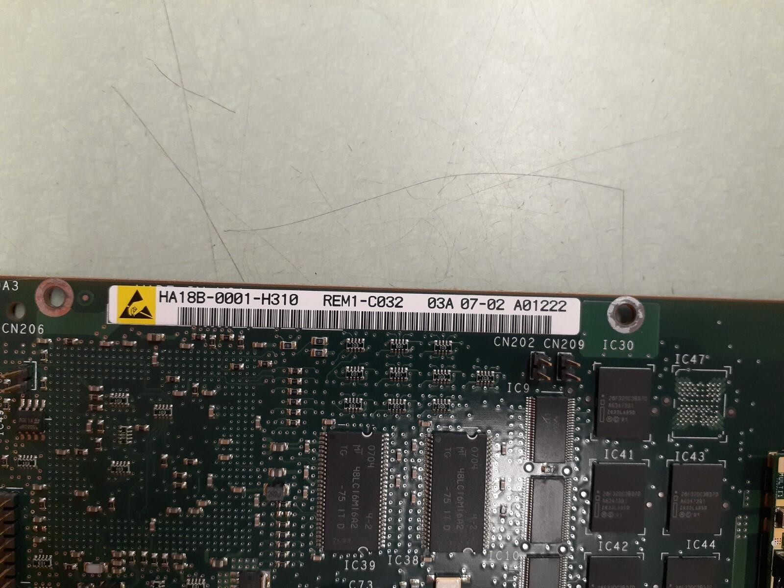 FUJITSU HA18B-0001-H310 Main Board REM1-C032