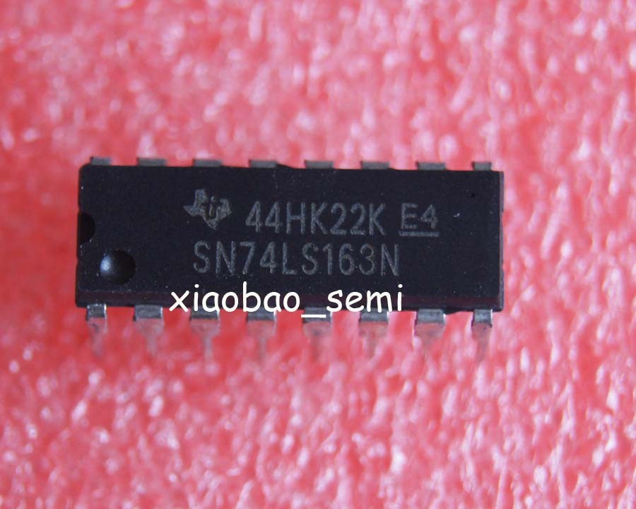 20PCS SN74LS163N 74LS163N 74LS163 DIP-16 IC TI
