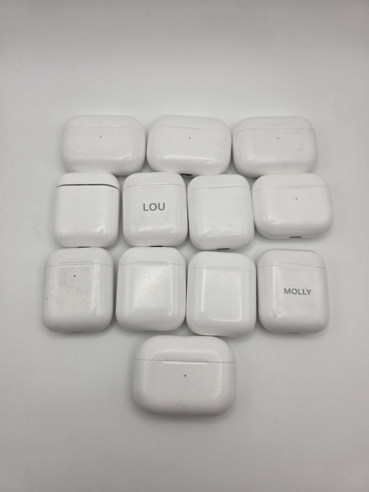 Misc Lot of 12 Apple AirPods Untested/Parts