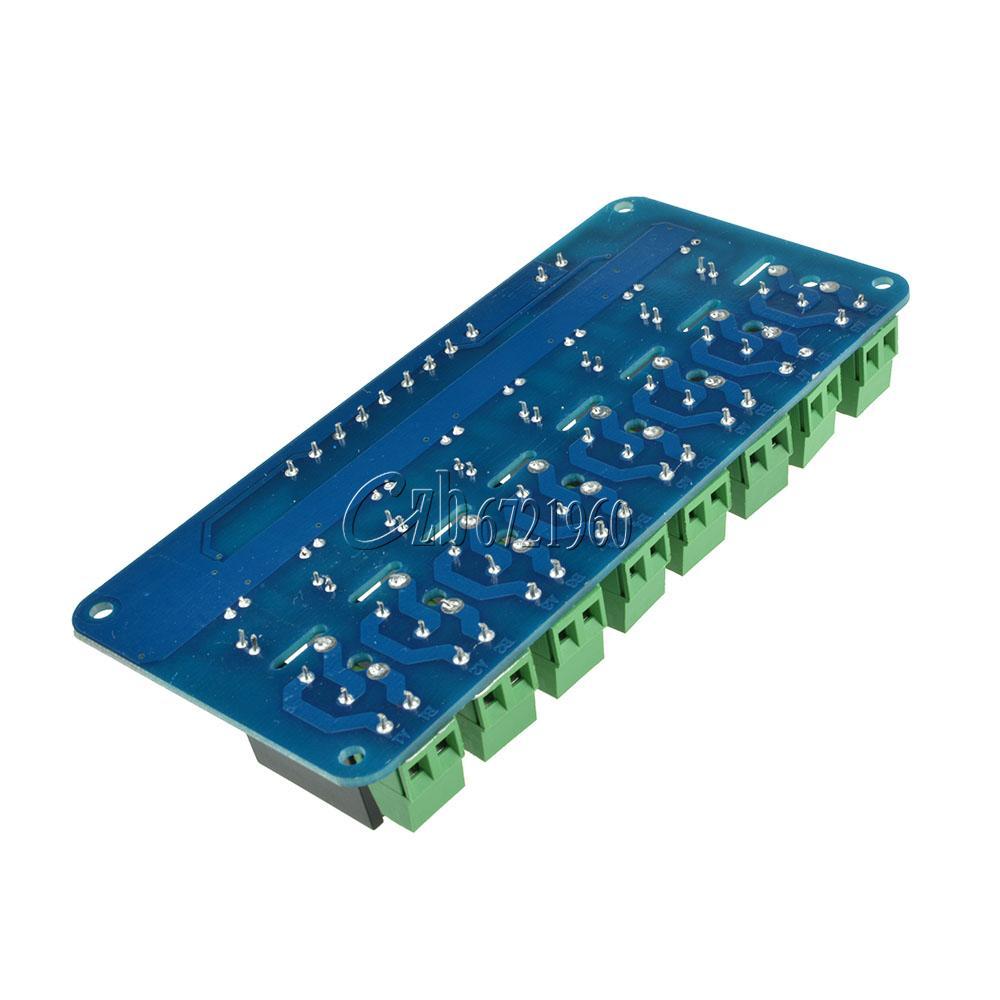 250V 2A 8 Channel SSR G3MB-202P Solid State Relay Module For Arduino NEW