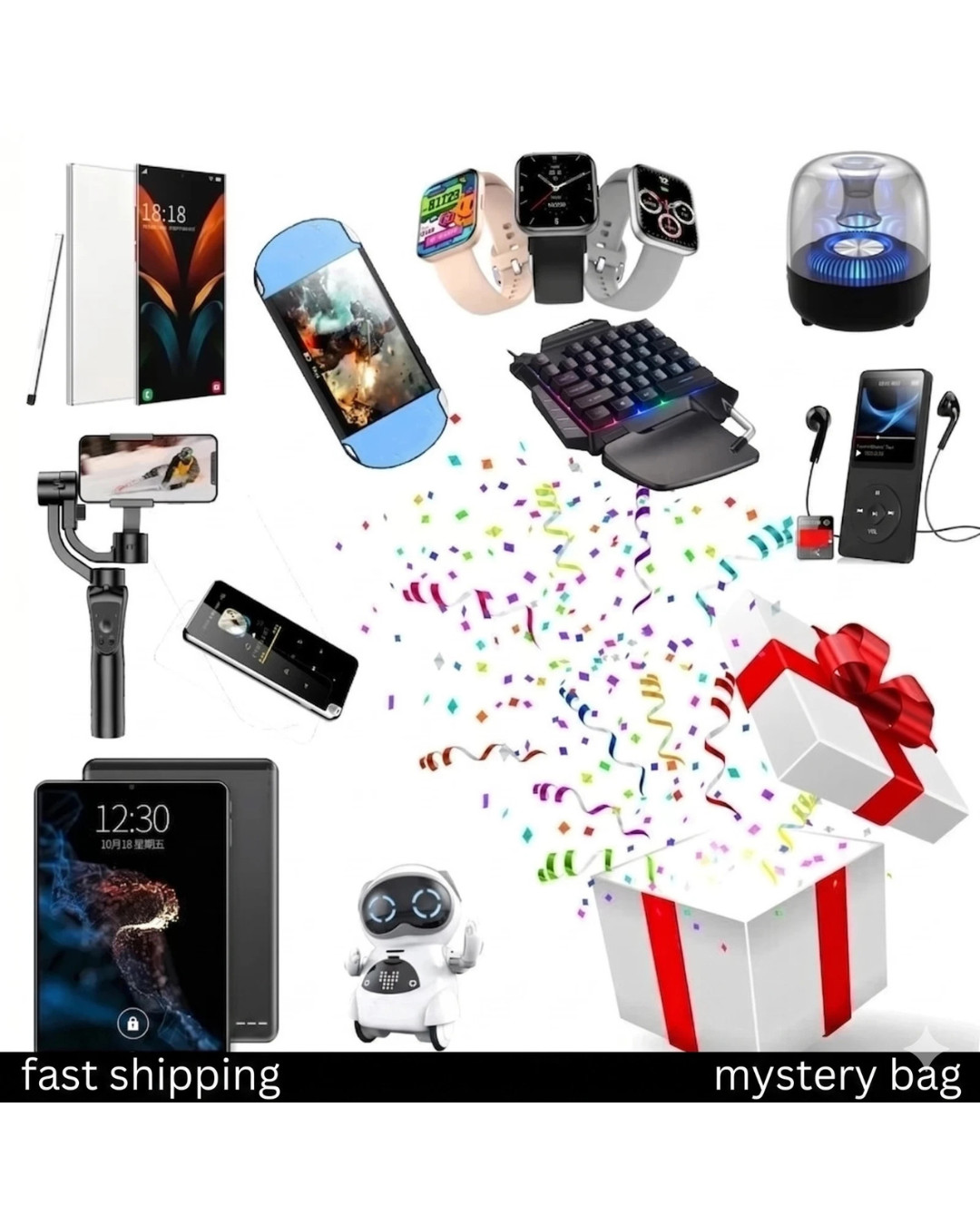 Mystery Box Mixed Lot Electronics Home Goods Daily Essentials Surprise AMAZON