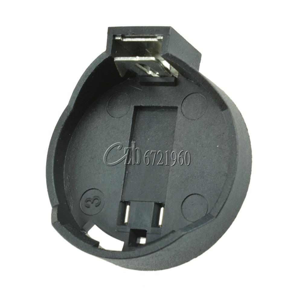 100PCS CR2025 CR2032 3V Button Coin Cell Battery Holder Socket Box Case ROHS