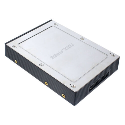 SATA III Tray-Less Mobile Rack 2.5″ Internal Floppy Bay for HDD SSD Hard Drive