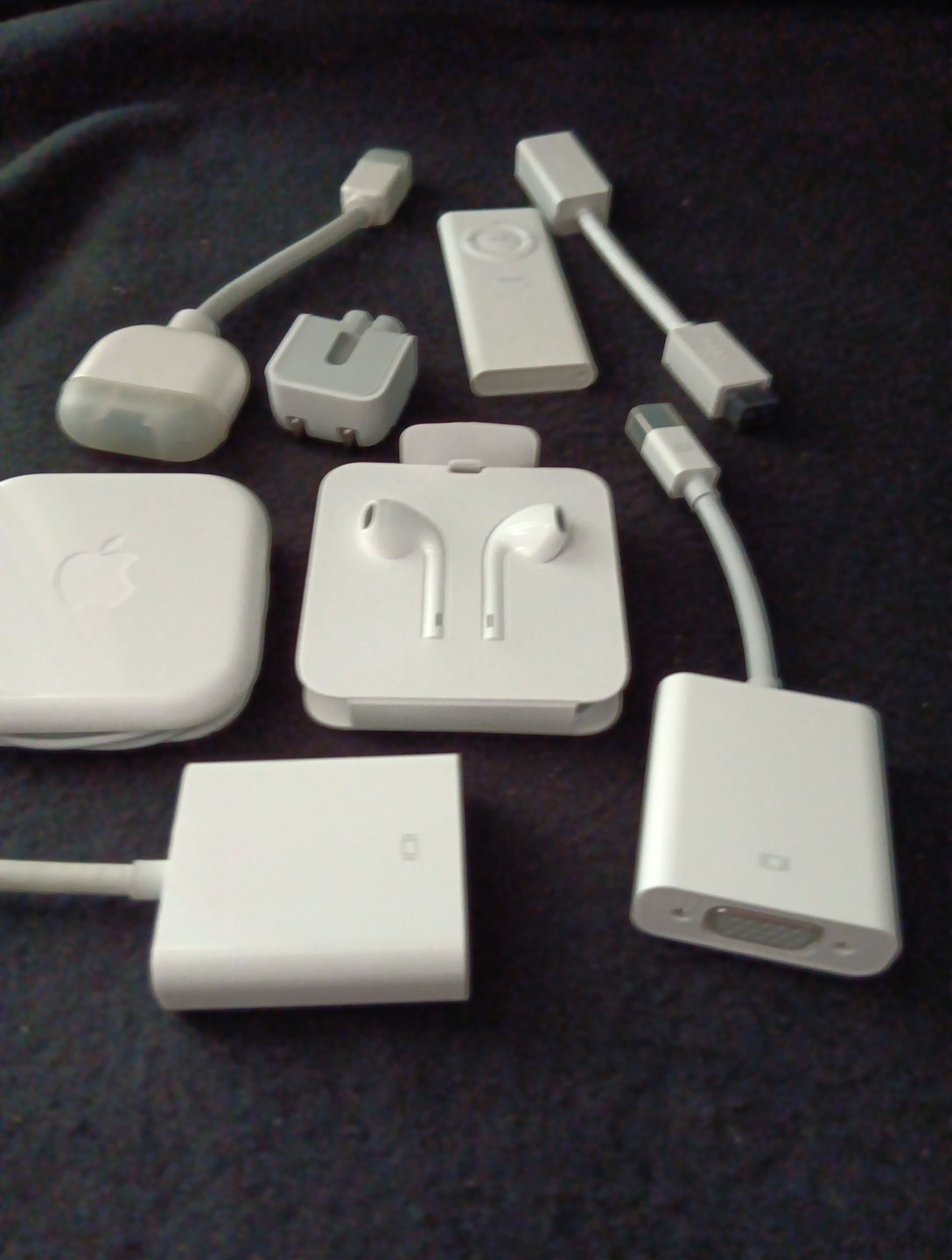 Various Apple Accessories Lot Of 8