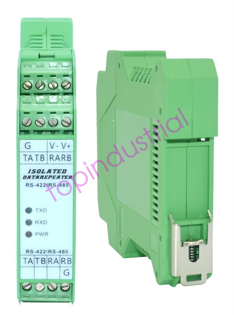 2-way RS-485 repeater industrial with optical isolation 2 in 2 out Lightning