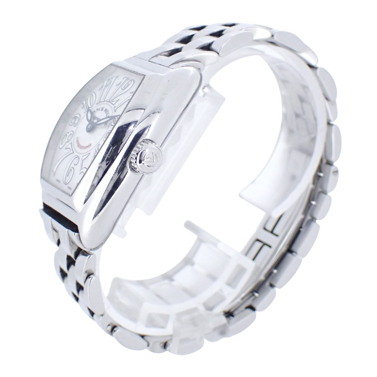 FRANCK MULLER Watch Conquistador 8005LQZ Silver Women’s Stainless Steel w/Box