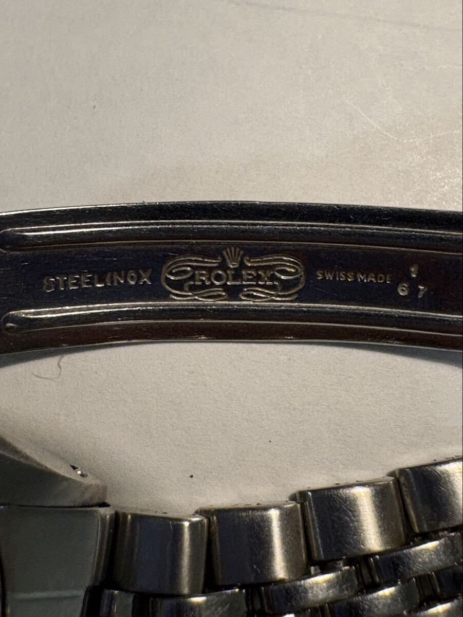 ROLEX Watch Oyster Perpetual 6517 Date Automatic Stainless Steel Silver Women’s