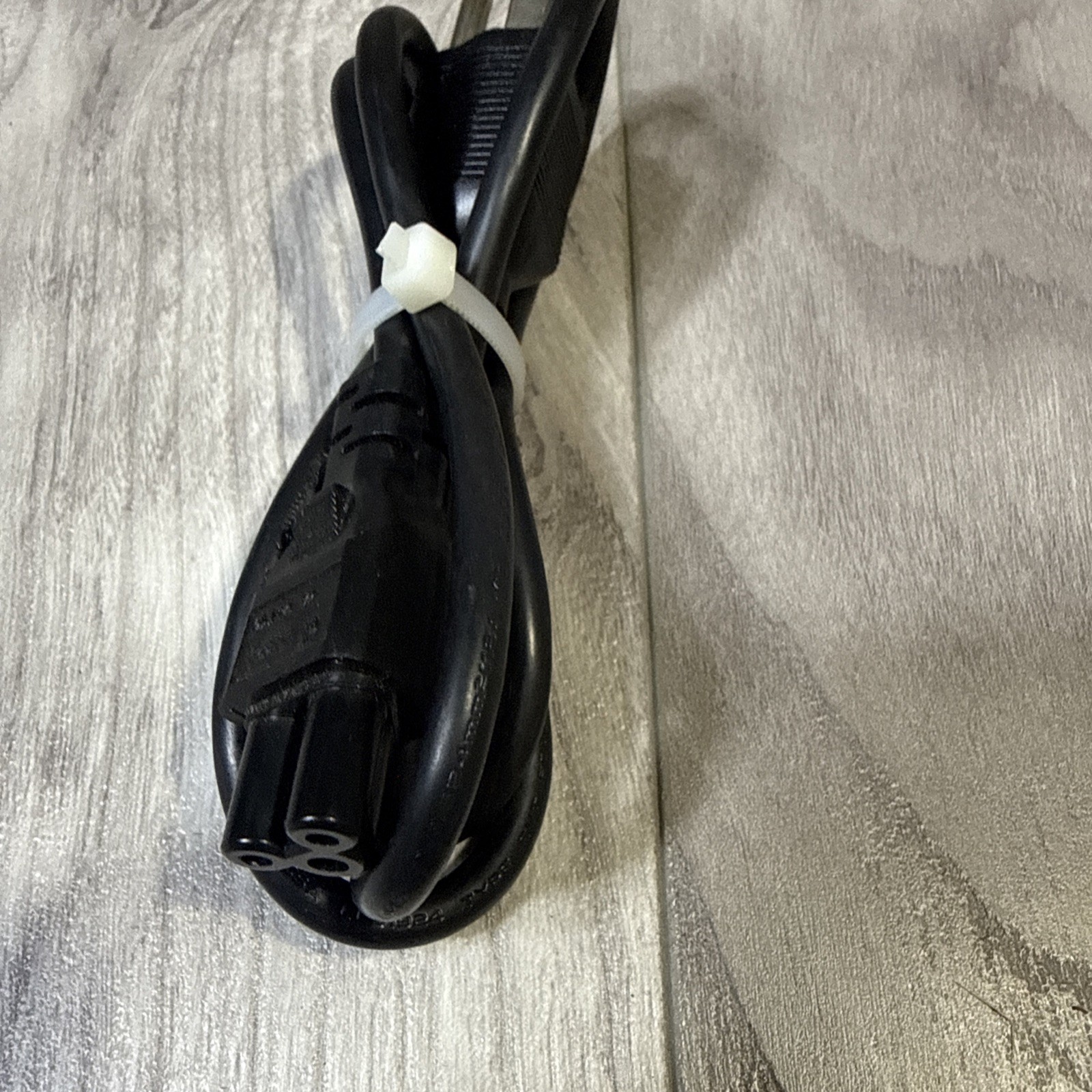 3-Prong AC Power Cord – Black 3ft