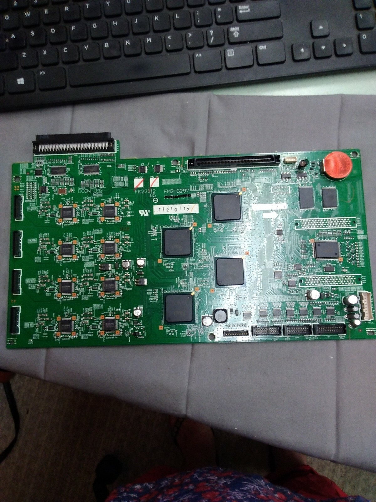 Canon FM2-6297 DC Controller PCB Assembly Board VER 5603