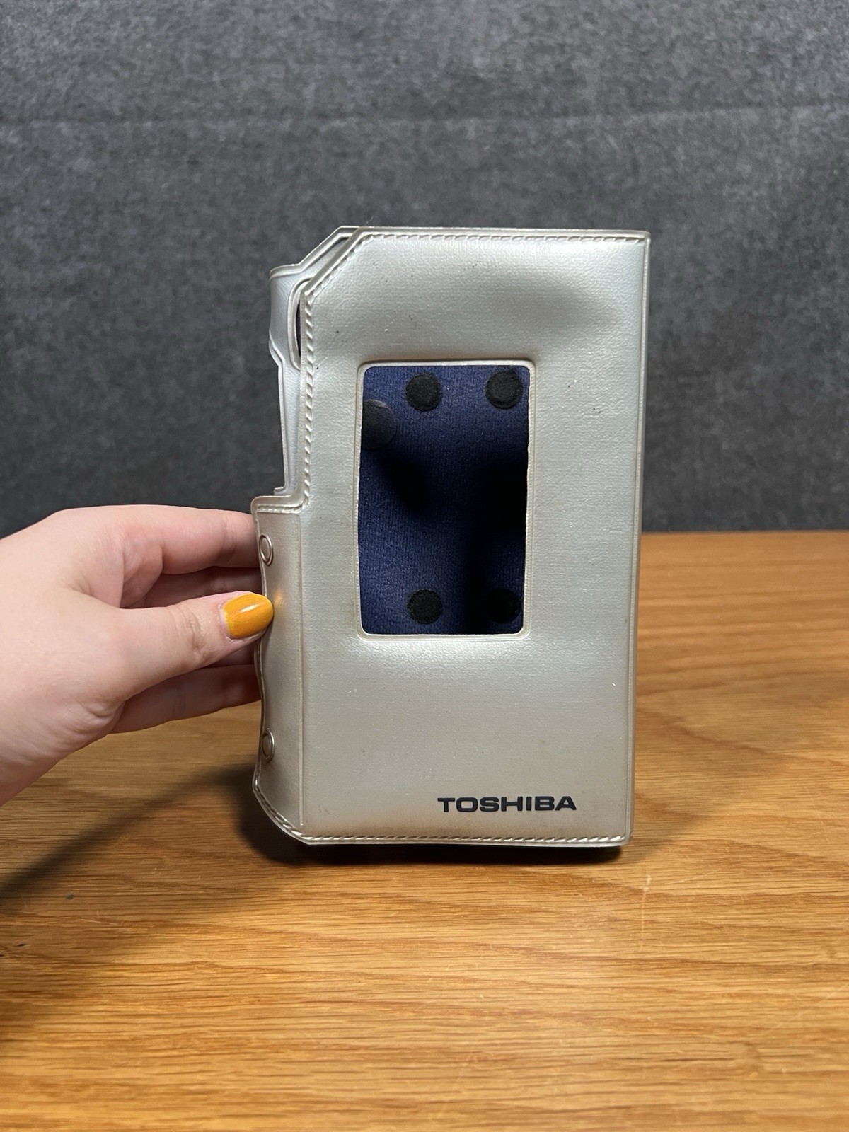 Toshiba KT-R2 Stereo Cassette Recorder w/ RP-S2 FM Tuner Case As-Is Parts Repair
