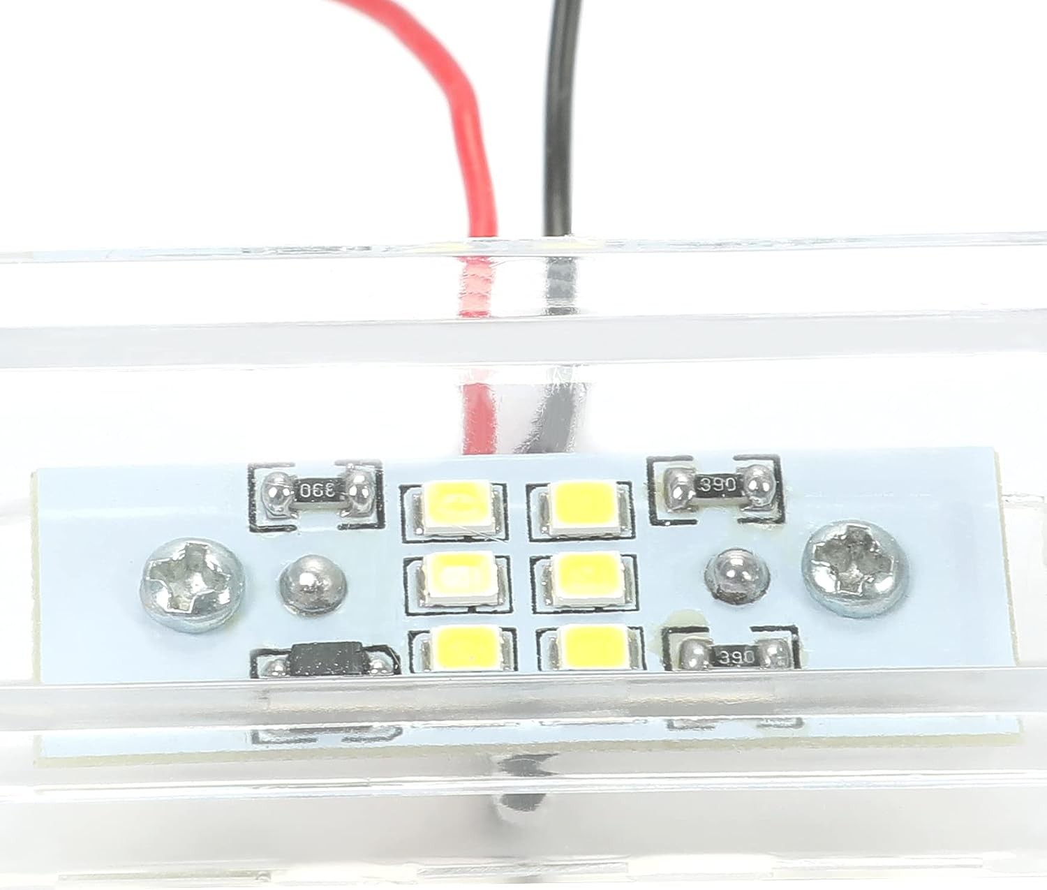HECASA Roll Pan License Plate LED Light Tag Light for Rollpan Universal