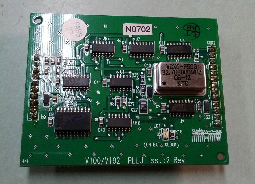Vodavi Starplus XTS V100 V192 3530-40 PLL Phase Loop Lock PRI Daughter Card
