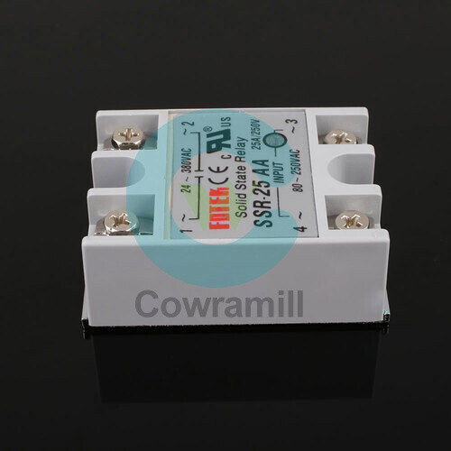 SSR-25AA AC-AC 25A 80-250VAC 24-380VAC FOTEK Soild State Relay Module