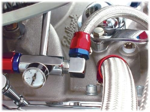 Spectre Performance 5946 Chrome 90 Degree Fuel Fitting