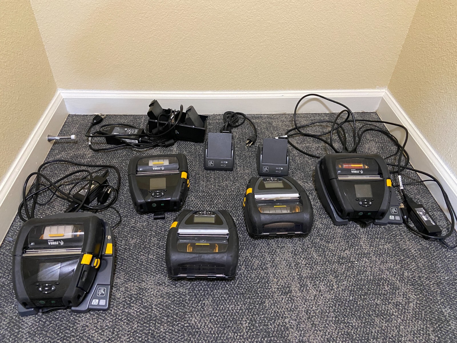 Used Scanner and Portable Printer Lot (Zebra, Motorola)-SOLD AS IS