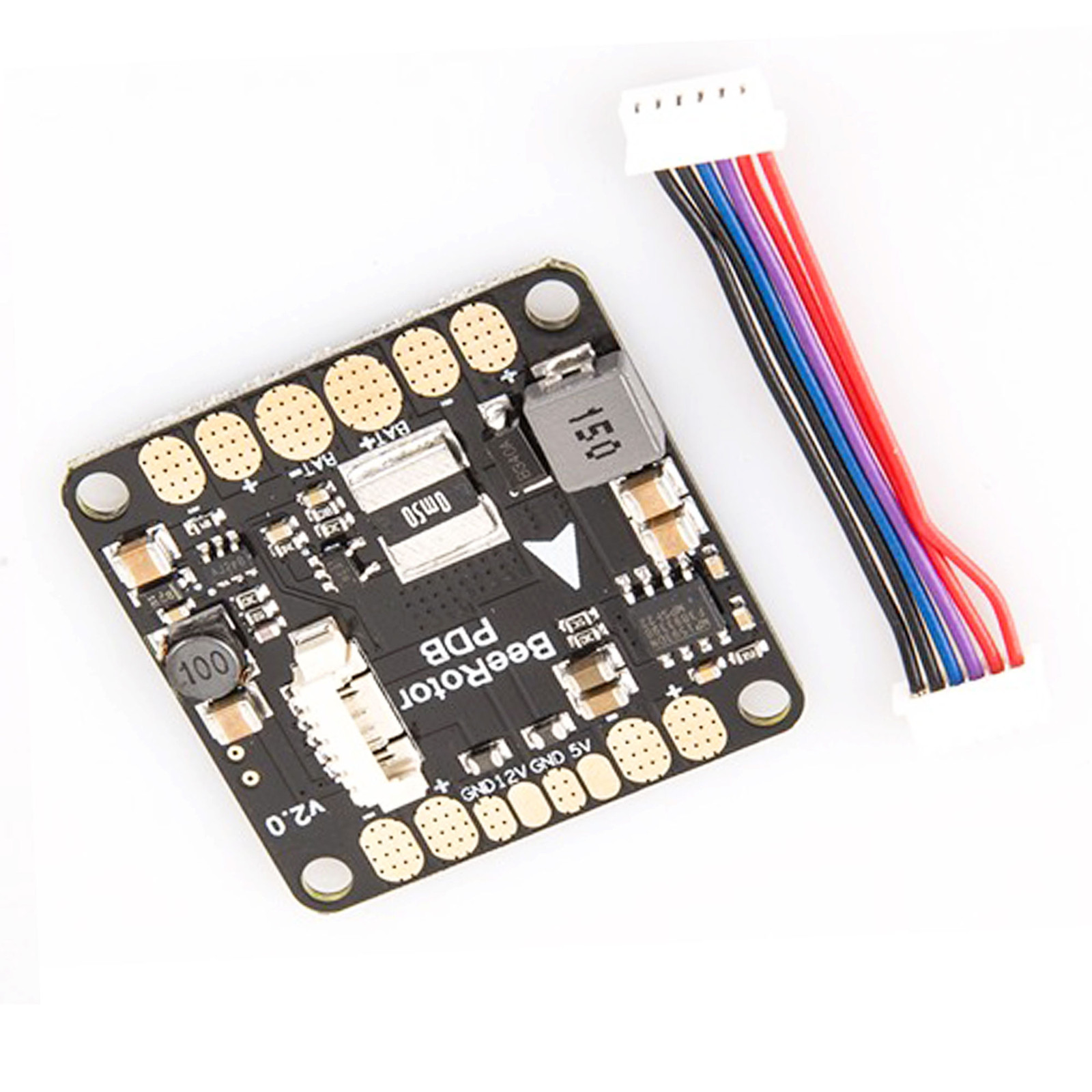 BeeRotor PDB V2.0 Flight controller board BEC-5V/12V Output Optimization