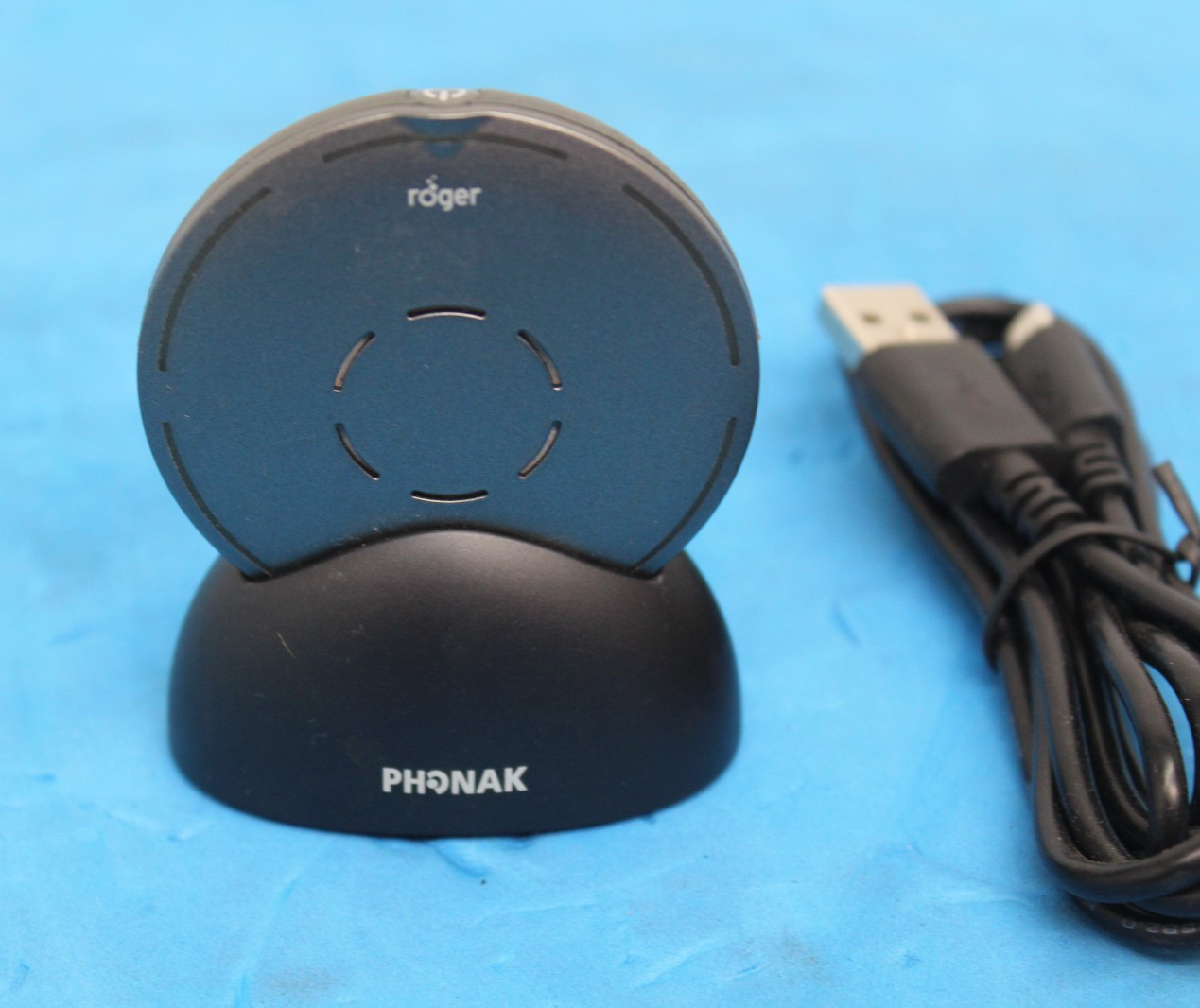 PHONAK ROGER SELECT & CHARGING DOCK PARTS/REPAIR POWER-ON ONLY *READ* T9-C15
