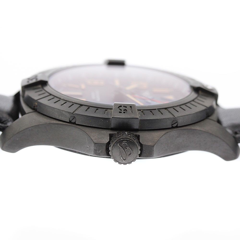 BREITLING Watch V32395 Avenger GMT 45 Night Mission Automatic w/Warranty Card