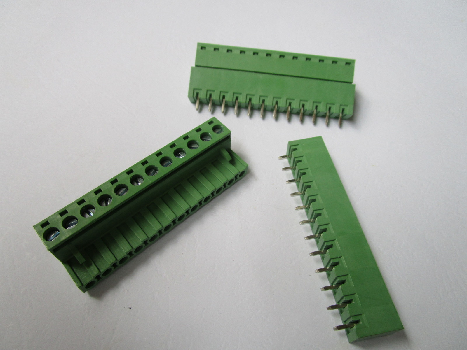 30 pcs Close Straight 12pin 5.08mm Screw Terminal Block Connector Pluggbale Type