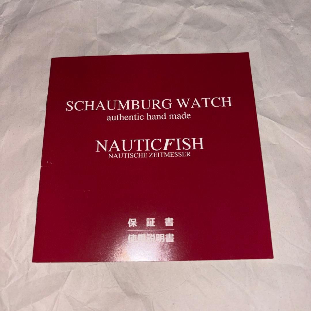 Schaumburg Watch Unikatorium -2-2 Hand-wound Skeleton Dial Leather Men’s w/Box
