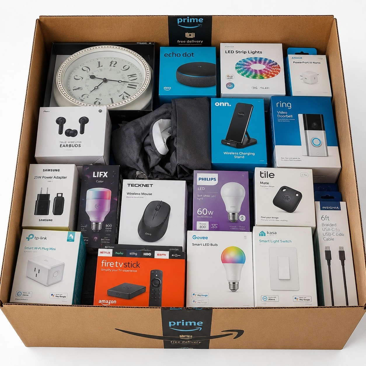 Mystery Box Mixed Lot Electronics Home Goods Daily Essentials Surprise