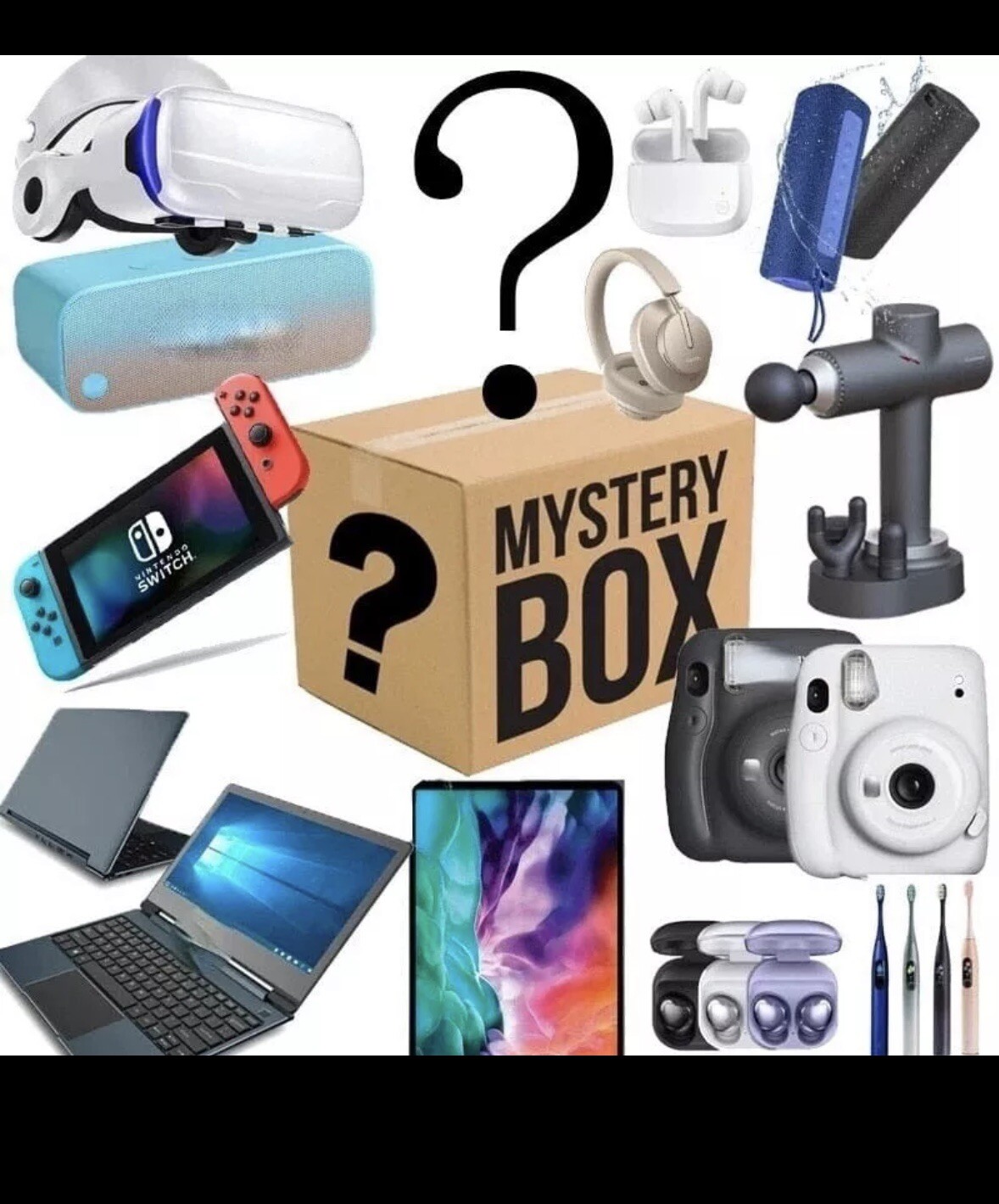 Mystery Clothing Loot & Electronic Box’