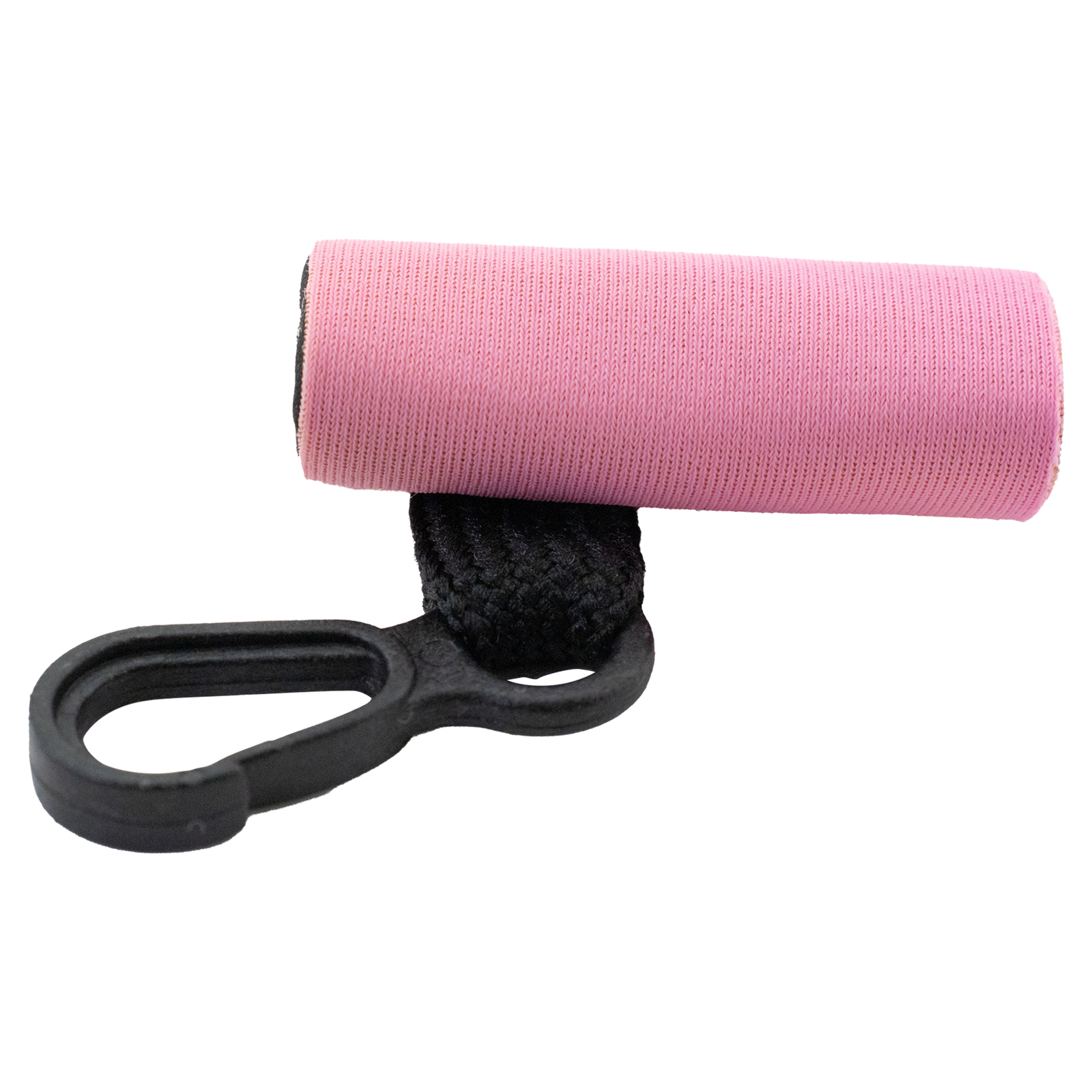 4 Clip-On Neoprene Pink Sleeve Lip Balm Holsters LIPSTICK HOLDER Key Chain