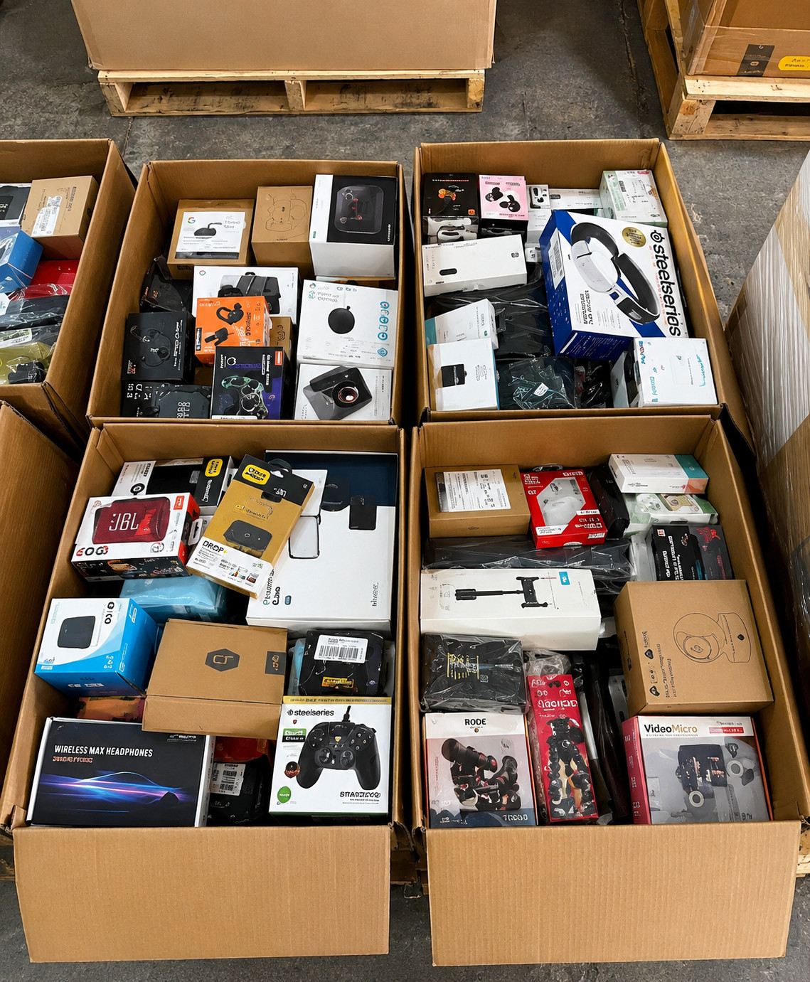 Assorted Electronics Inventory Lot – Premium Overstock & Clearance Mix