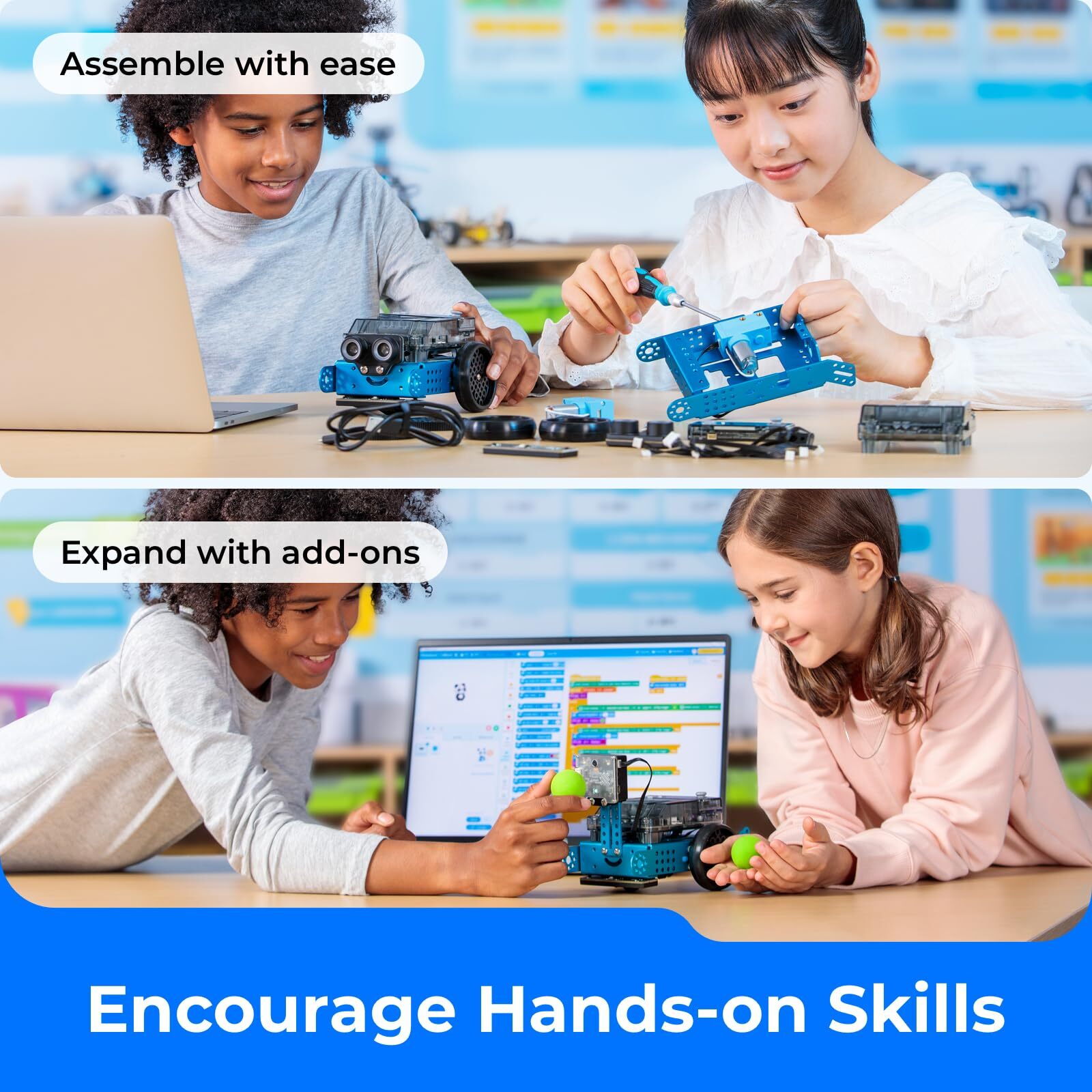 Makeblock mBot Neo Coding Robot for Kids AI Learning Robot