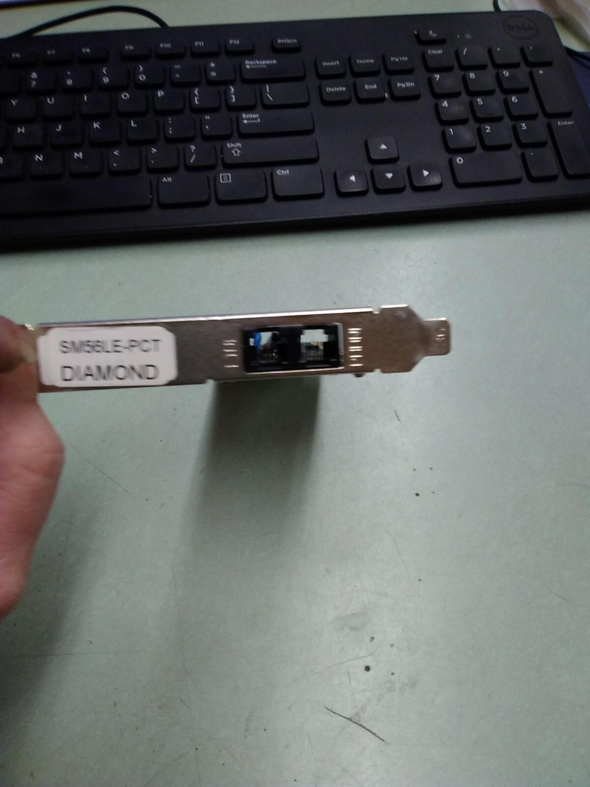 Computer Fax Modem Card Modem 100-00006-1R1 I56PSP-F40 DIAMOND