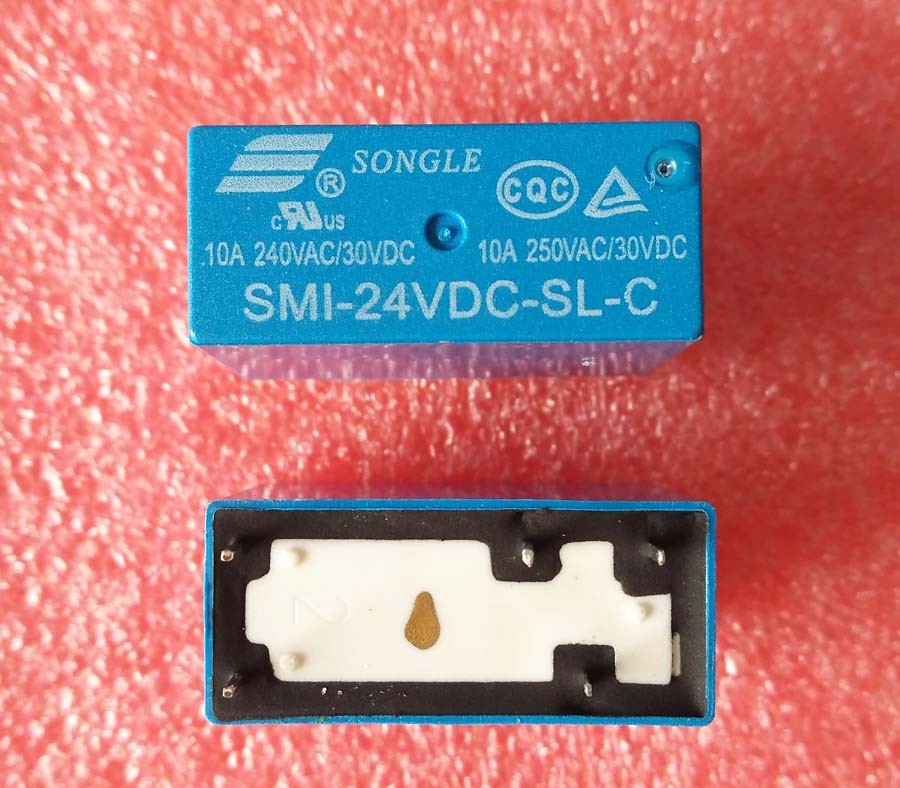 20PCS ORIGINAL SMI-24VDC-SL-C 24VDC SONGLE Relay 5pins