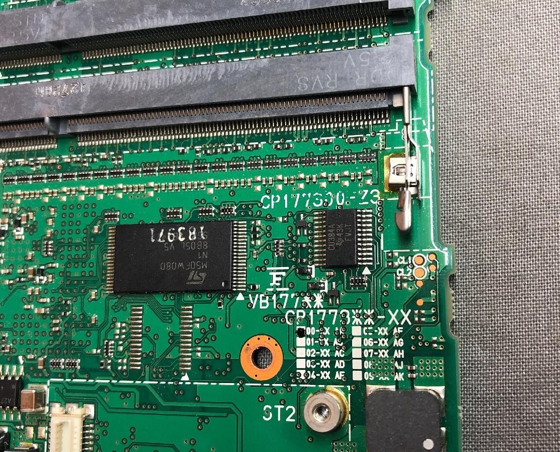 Fujitsu Stylistic ST5010 Motherboard CP177300-Z3 WITH ON BOARD CPU INTEL SL6NH