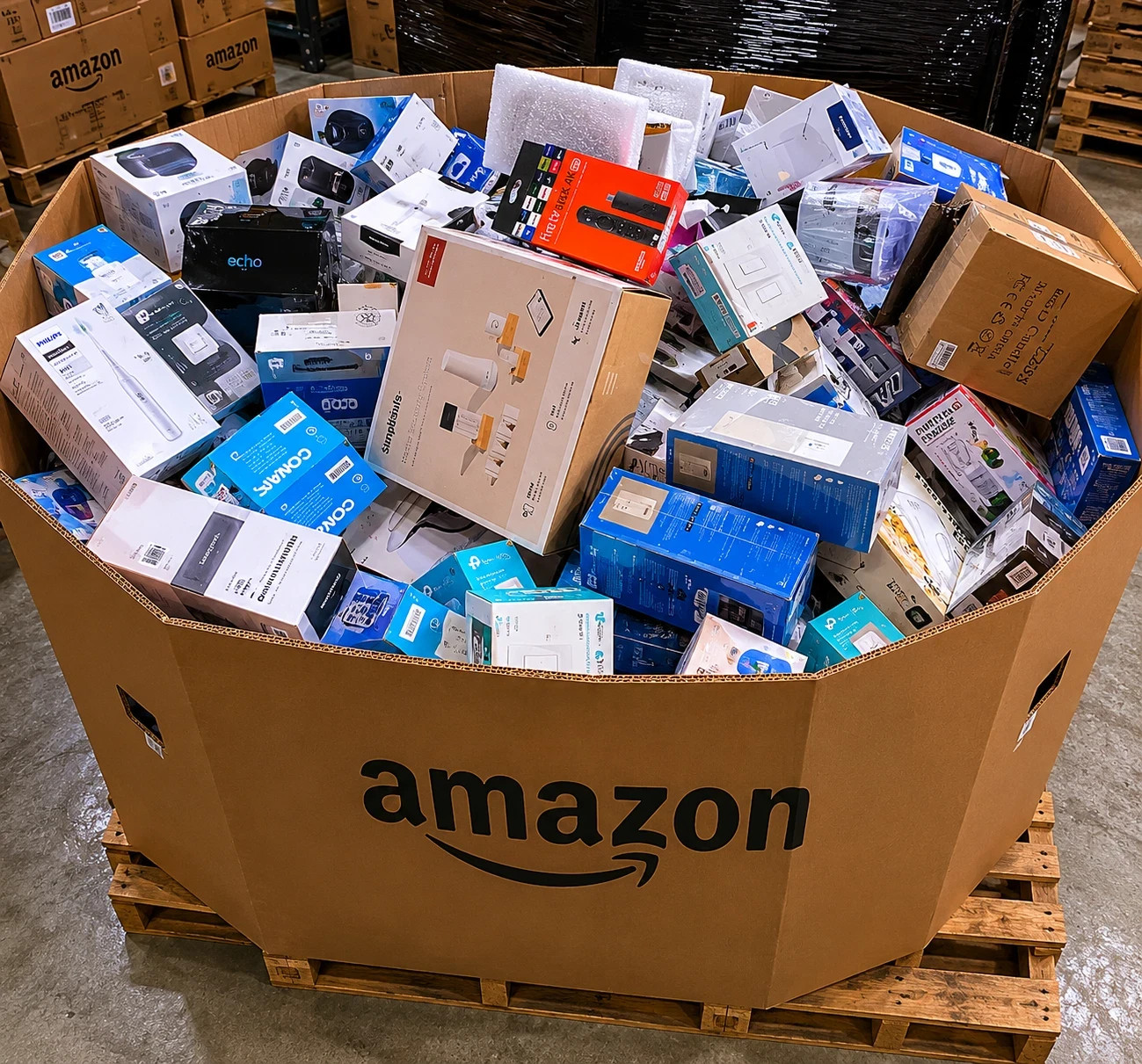 Amazon & Walmart Mystery Box with General Merchandise