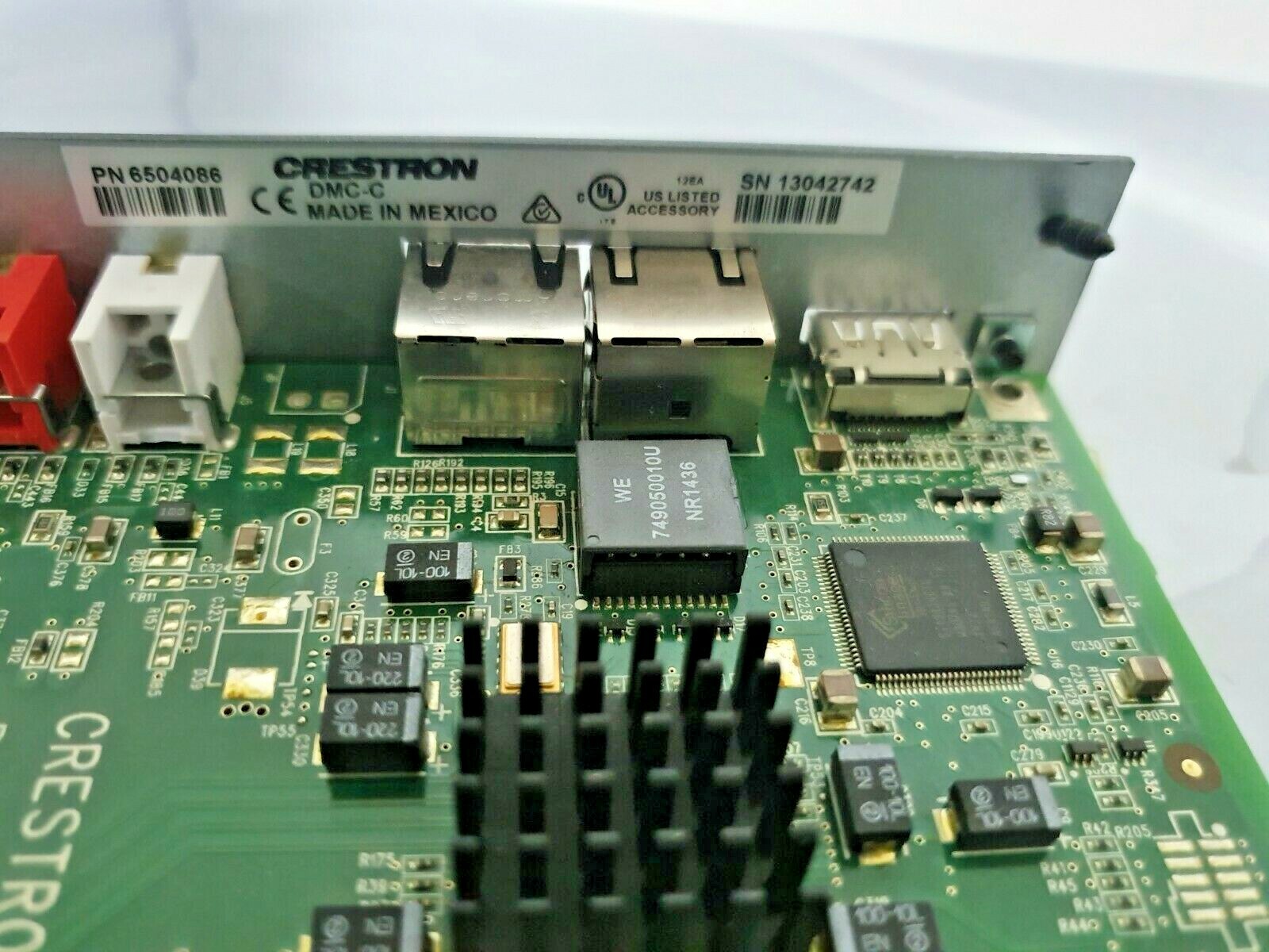 Crestron DMC-C PA06811/SE06811 PCB,Used,Mexico&96076