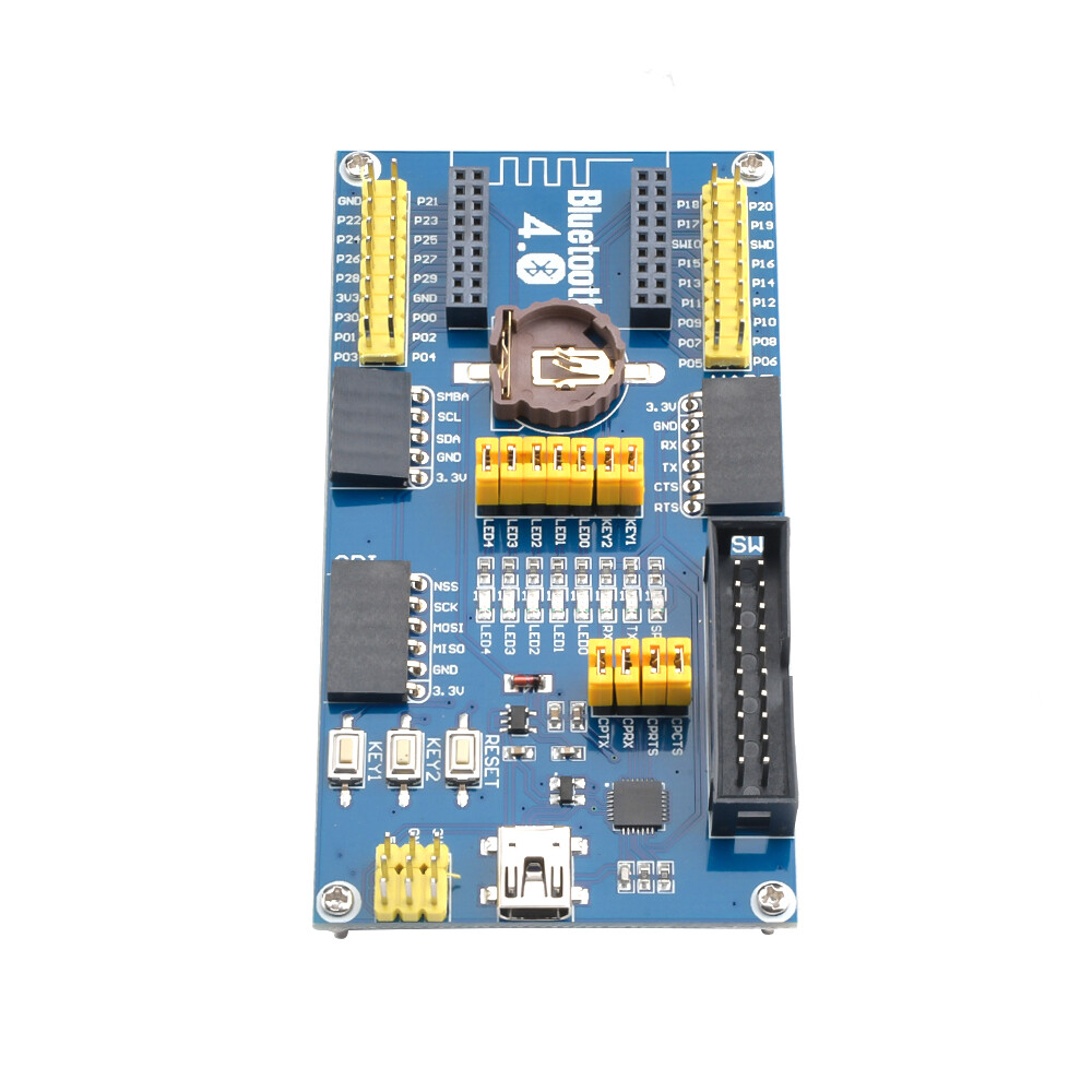 BLE400 Mother Board for nRF51822 BLE4.0 Bluetooth 2.4G Wireless Module Expansion