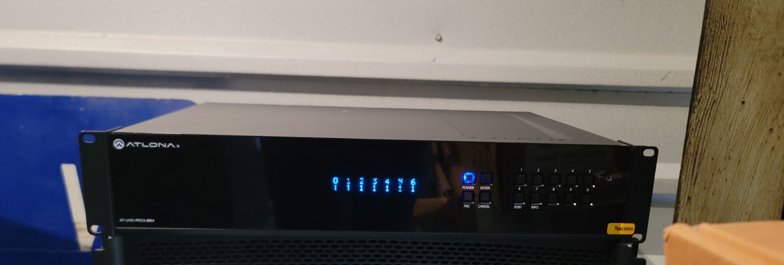 Atlona AT-UHD-PRO3-88M 4K/UHD 8×8 HDMI to HDBaseT Matrix Switcher