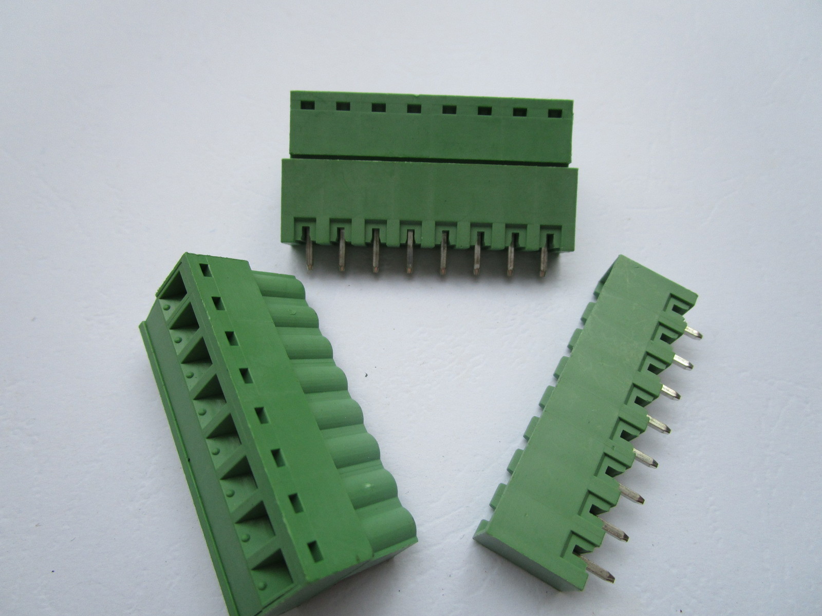 100 pcs Close Straight 8pin 5.08mm Screw Terminal Block Connector Pluggbale Type